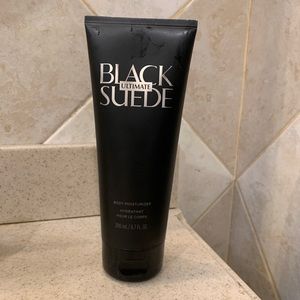 Black Suede Men’s Body Moisturizer